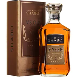 Бренді України Shabo V.S.O.P., 5 зірок, подарункова упаковка, 40%, 0,5 л - мініатюра 2
