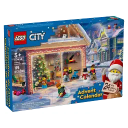 Конструктор LEGO City Різдвяний календар 2024 деталей 195 (60436)