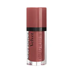 Рідка помада для губ Bourjois Rouge Edition Velvet, з матовим ефектом, відтінок 12, 7,7 мл (8000015069073)