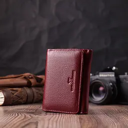 Жіночий шкіряний гаманець ST Leather 11,3х8,5х3 см acs0028443 - мініатюра 6