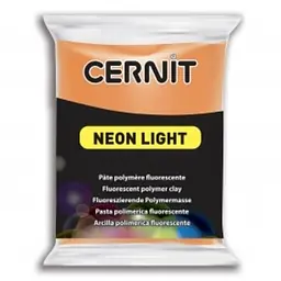 Полімерна глина Cernit Number One, 56 р., Neon Light 752 неон помаранчевий (CR-CE0930056752)