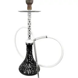 Кальян Embery MONO-H 4.0 Silver-Snow Crystal Black - мініатюра 2