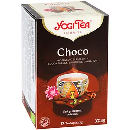 Чай Yogi Tea Choco органічний 37.4 г (17 шт. х 2.2 г)