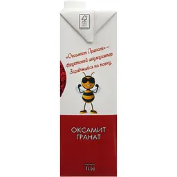 Вино виноградне КВЗ Оксамит Гранат ароматизоване напівсолодке червоне 13% 1 л - мініатюра 4
