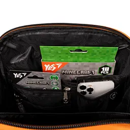 Рюкзак каркасний YES H-100 Space 35х28х15 см Чорний (559855) - мініатюра 8