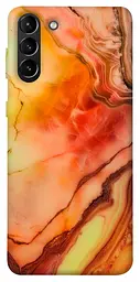 Чохол Demsky Червоний корал мармур для Samsung Galaxy S21+
