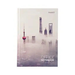 Канцелярська книга Axent Shanghai А4 в твердій обкладинці 192 листа клітка (8423-24-A)