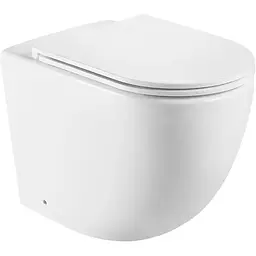 Унітаз підлоговий приставний Mixxus Premium Ellipse-0701-T1 570x365x410mm, система змиву Tornado 1.0 MP6593, Білий