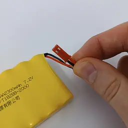 Акумулятор 7.2 V Вольт Ni-MH 2300 Mah, Роз'єм JST. батарея для іграшки машинок іграшок джипа на пульту машинки - мініатюра 4