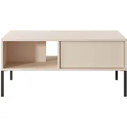 Стіл журнальний Lagom Фрея (Fast) бежевий 96.9x60x44.4 см - мініатюра 3