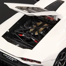 Автомодель Bburago Lamborghini Countach LPI 800-4 1:24 White (18-21102) [119065] - мініатюра 9