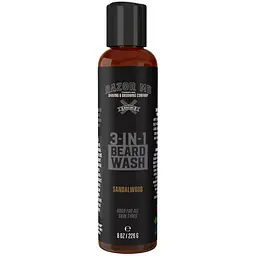 Засіб для миття бороди Razor Beard Wash Sandalwood 3 в 1 з екстрактом сандалового дерева 237 мл