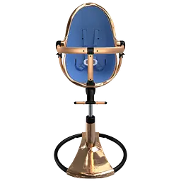 Стільчик для годування Bloom Fresco Rose gold/Riviera blue (U10515-GRB\E10540-RBL) - мініатюра 4