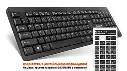 Комплект (клавіатура, миша) REAL-EL Standard 504 Kit Чорний (EL123100037) - мініатюра 4