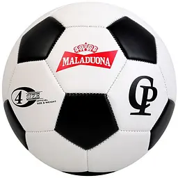 Футбольний м'яч Maladuona №4 PU для тренувань та аматорської гри