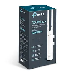 Точка доступу TP-Link EAP110 OUTDOOR White 2,4 GHz до 300 Мбіт/с - мініатюра 4