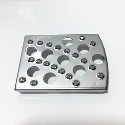 Утримувач шатківників + набір вставок терок для блендера Bosch MS62B6190, MS6CM4190, MS8CM6190, 00753482, 618101 - мініатюра 9