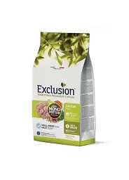Повнораціонний сухий корм Exclusion Adult Chicken Small Breed з куркою для дорослих собак дрібних порід 0,5 кг