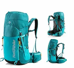 Рюкзак туристичний Naturehike NH18Y045-Q, 45 л, блакитний - мініатюра 2