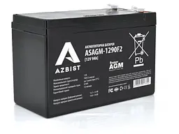 Акумулятор для ДБЖ/інвертора Azbist ASAGM-1290F2