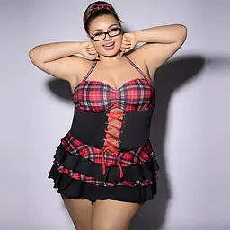 Еротичний костюм JSY P61113 Plus Size - мініатюра 2