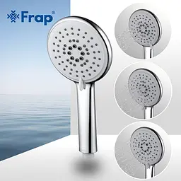 Ручний душ Frap F007, 3-режим, хром, Хром - мініатюра 2