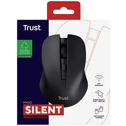 Мишка Trust Mydo Silent Wireless Black (25084) - мініатюра 9