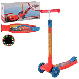Дитячий чотириколісний самокат Barbie Maxi з колесами, що світяться (BH2616)