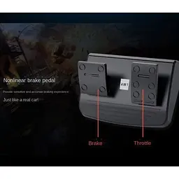 Кермо перегоновий ігровий вібраційний із педалями Voltronic R4/1FA для PC/PS2/PS3/Android - мініатюра 6