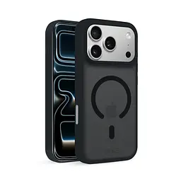 Чохол MAKE Apple iPhone 17 Pro Silicone Aura Magnet Black