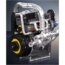 Конструктор Mould King Mking Двигун Koenig Supercar (10215) [161090] - мініатюра 3