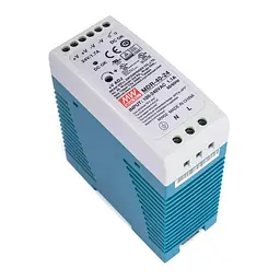 Блок живлення MDR-40-24 Mean Well на DIN-рейку (43-00515) - мініатюра 3