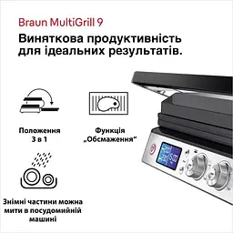 Гриль Braun MultiGrill 9 CG 9040 - мініатюра 5
