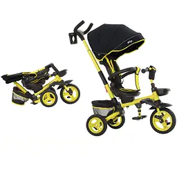 Велосипед триколісний Tilly FLIP T-390/1 Жовтий/1/