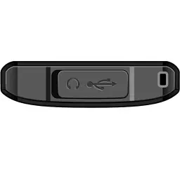 Телефон Nomi i2420 Black UA UCRF - мініатюра 6