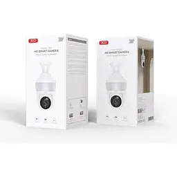 IP-камера відеоспостереження XO CR02 Magic Light Bulb Camera у цоколь Е27 - мініатюра 4