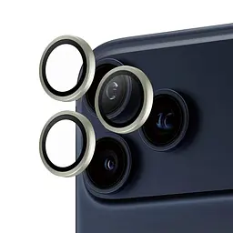 Протиударне захисне скло AR для камери Apple iPhone 17 Pro/17 Pro Max silver , захист лінз від подряпин та ударів, лінзи на камеру з рамкою, ArmorStandart (ARM86454)