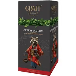 Уцінка. Чай чорний Graff Cherry Samurai 30 г (20 шт. х 1.5 г) - мініатюра 2