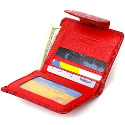 Жіночий шкіряний гаманець Canpellini 9х11,7х1 см acs0025501 - мініатюра 5