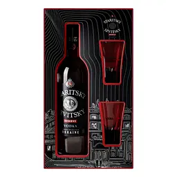 Горілка Staritsky&Levitsky Reserve, 40%, 0,5 л + 2 чарки (737943) - мініатюра 6