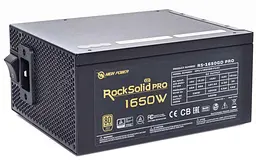 Блок живлення QUBE 1650W 80+ GOLD 1650W (RS-1650GD PRO) - мініатюра 2