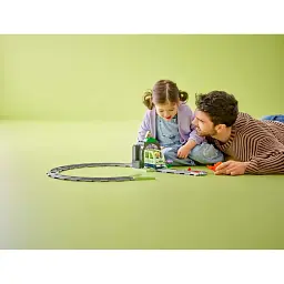 Конструктор LEGO DUPLO Додатковий набір. Залізничний тунель і колії, 20 деталей (10425) - мініатюра 6