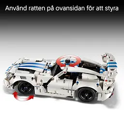 Конструктор LEGO Technic Спортивний автомобіль Dodge Viper GTS-R 805 ел. (42234) - мініатюра 11
