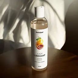 Лубрикант на водній основі Satisfyer Juicy Lubricant Mango & Passion 300 мл (м'яте паковання!!!) - мініатюра 9