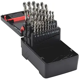 Набор сверл спиральных Wurth DIN338-HSCO-OX-(D1-13)-0.5 ZEBRA 25 шт. (арт. 0626000025)