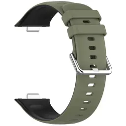 Ремінець ArmorStandart для Huawei Watch Fit 3 / 4 / 4 Pro Khaki Black (ARM89074) - мініатюра 3