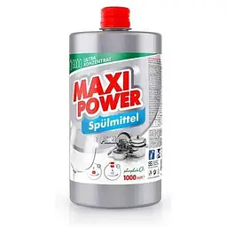 Засіб для миття посуду MAXI POWER 1л запаска Платина