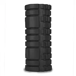 Масажний ролик Cornix EVA 33 x 14 см (валик, ролер) XR-0029 Black - мініатюра 2