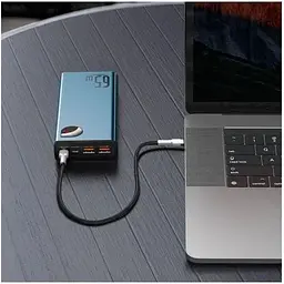 Портативна батарея Baseus Adaman Metal 20000mAh 65W PPIMDA-D03 - мініатюра 6