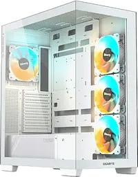 Корпус Gigabyte Aorus C500 Panoramic Stealth Ice ARGB White (GB-C500PI ST) - мініатюра 2